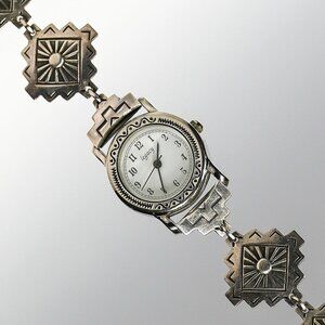 Vintage, Legacy Watch With Sterling Silver Bracelet.